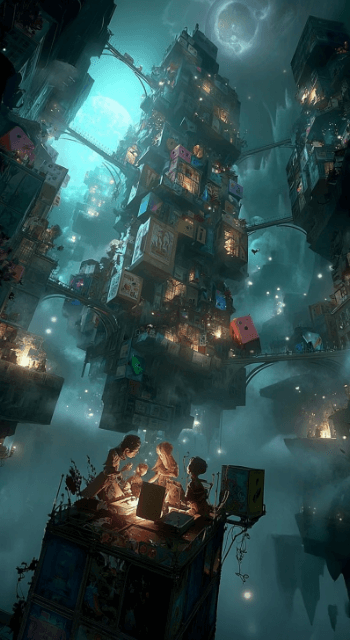 Magical Gaming Scene